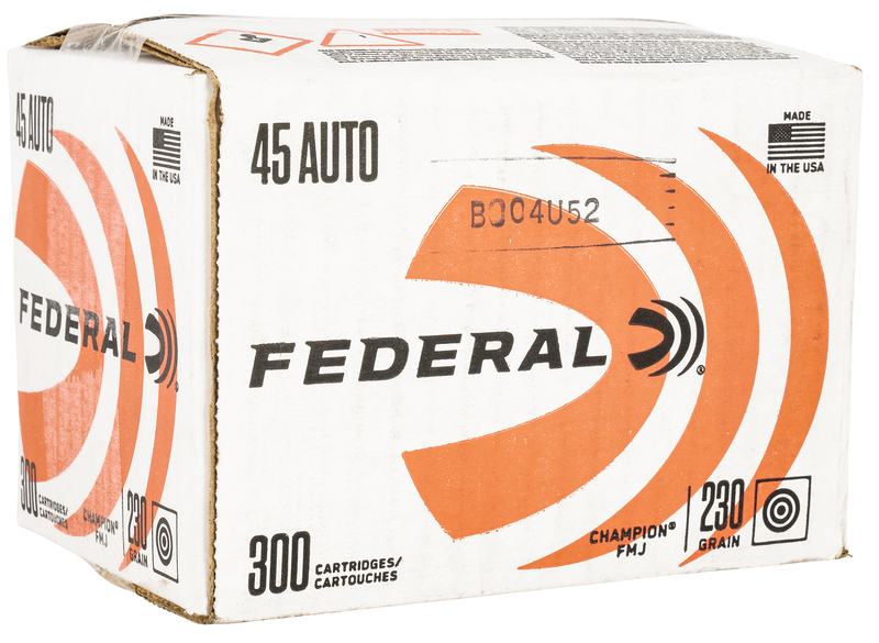 FED CHAMPION 45ACP 230GR FMJ LOOSE PACK 300/1 - Sale